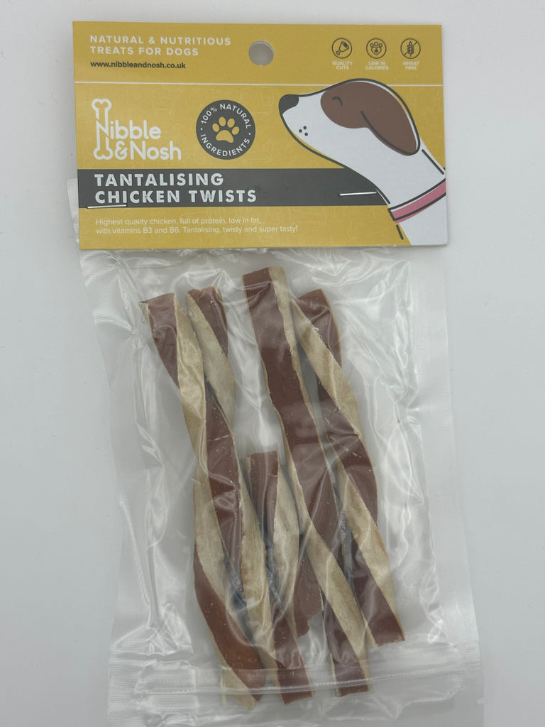 Tantalising Chicken Twists Dog Treats Gourmet Dog Treats UK